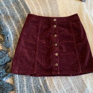 Arizona corduroy skirt